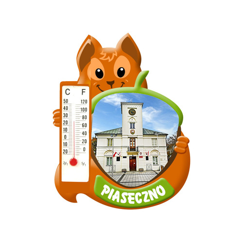 Polyresinowy magnes wiewiórka piaseczno