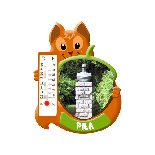 Polyresinowy magnes wiewiórka Piła