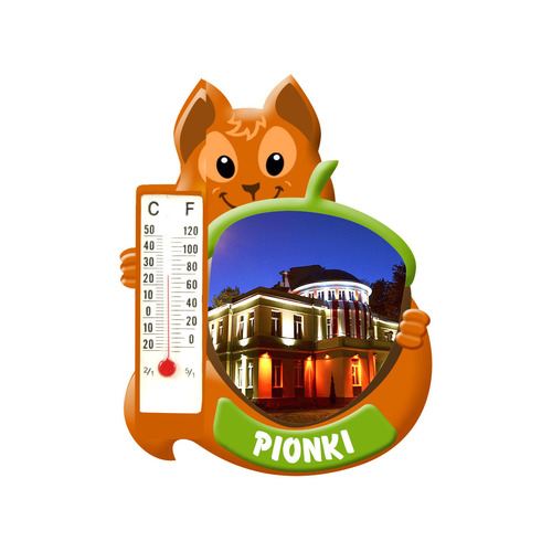 Polyresinowy magnes wiewiórka Pionki