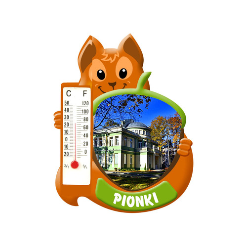 Polyresinowy magnes wiewiórka Pionki