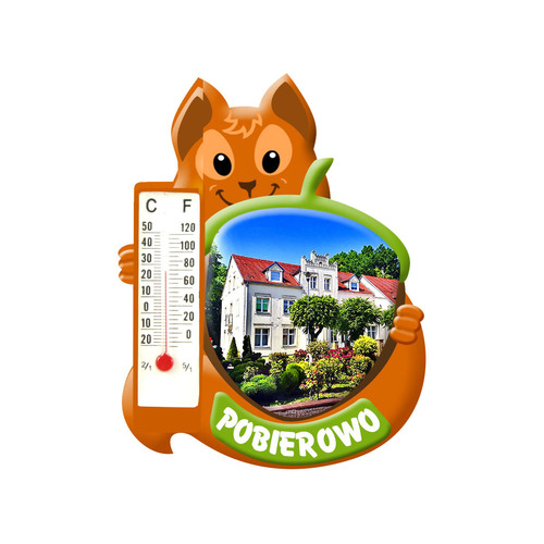 Polyresinowy magnes wiewiórka Pobierowo