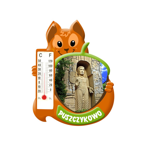 Polyresinowy magnes wiewiórka Puszczykowo