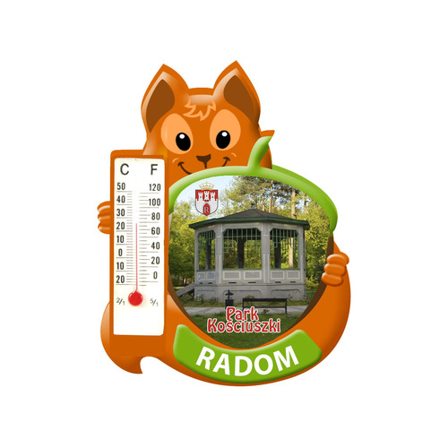 Polyresinowy magnes wiewiórka Radom