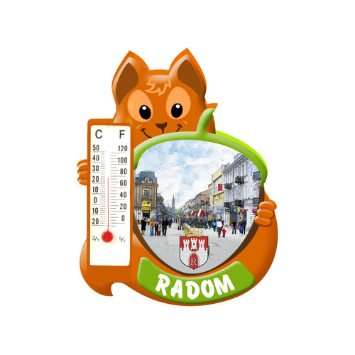 Polyresinowy magnes wiewiórka Radom