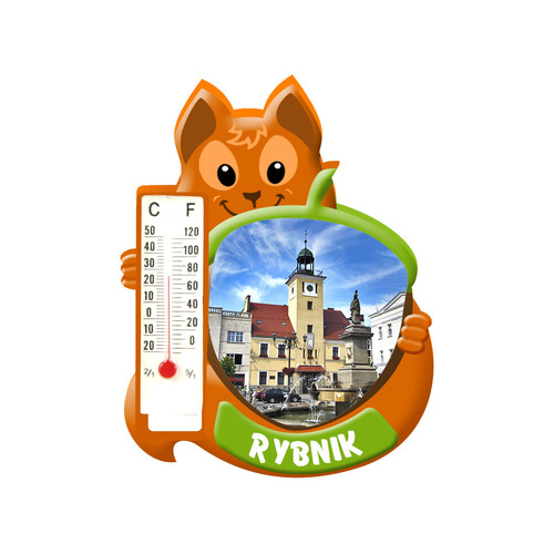 Polyresinowy magnes wiewiórka Rybnik