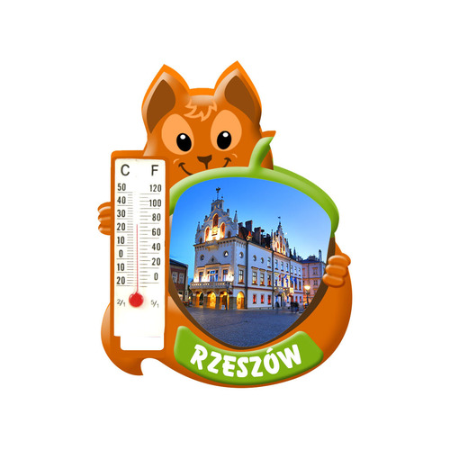 Polyresinowy magnes wiewiórka Rzeszów