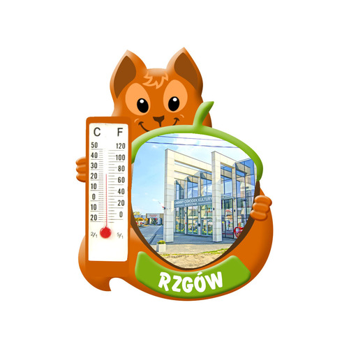 Polyresinowy magnes wiewiórka Rzgów