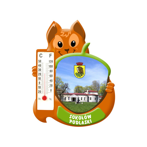 Polyresinowy magnes wiewiórka Sokołów Podlaski