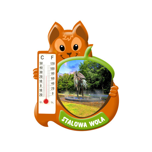 Polyresinowy magnes wiewiórka Stalowa Wola
