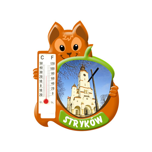 Polyresinowy magnes wiewiórka Stryków