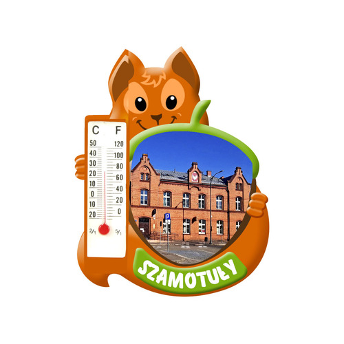 Polyresinowy magnes wiewiórka Szamotuły