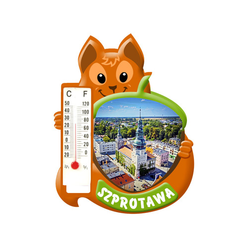 Polyresinowy magnes wiewiórka Szprotawa
