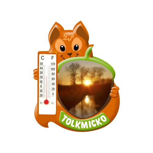 Polyresinowy magnes wiewiórka Tolkmicko