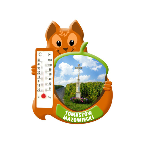 Polyresinowy magnes wiewiórka Tomaszów Mazowiecki