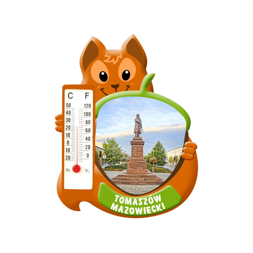 Polyresinowy magnes wiewiórka Tomaszów Mazowiecki