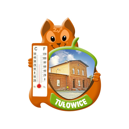 Polyresinowy magnes wiewiórka Tułowice