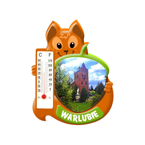 Polyresinowy magnes wiewiórka Warlubie