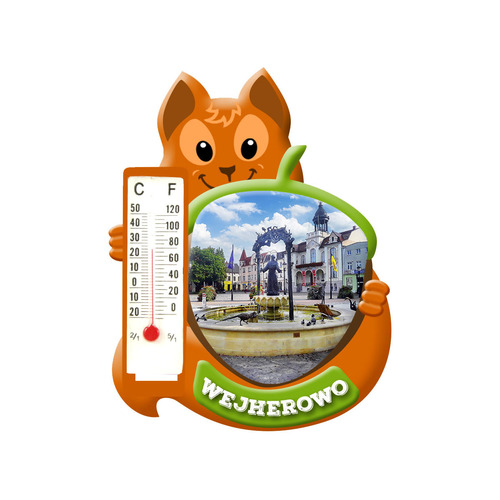 Polyresinowy magnes wiewiórka Wejherowo