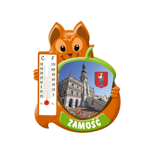 Polyresinowy magnes wiewiórka Zamość