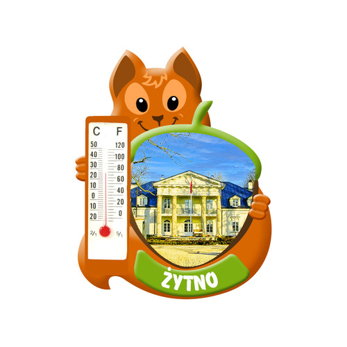 Polyresinowy magnes wiewiórka Żytno