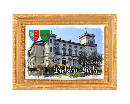 Polyresinowy magnes rama Bielsko-Biała