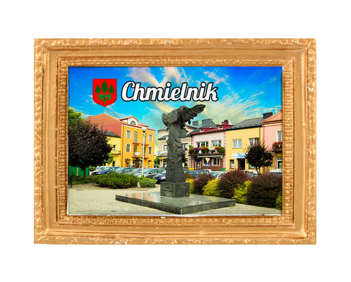 Polyresinowy magnes rama Chmielnik