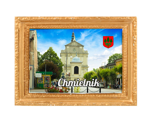Polyresinowy magnes rama Chmielnik