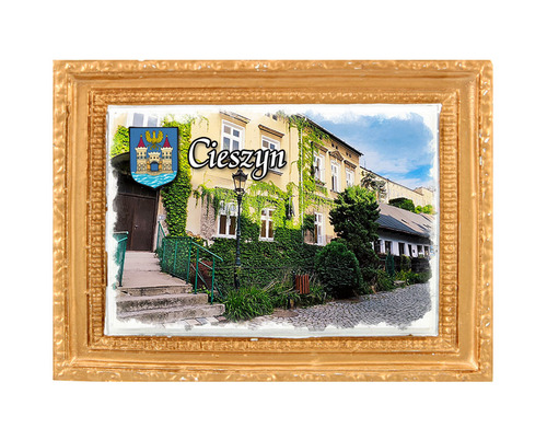 Polyresinowy magnes rama Cieszyn