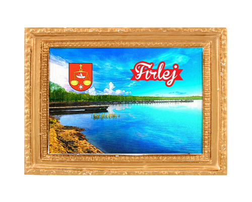 Polyresinowy magnes rama Firlej