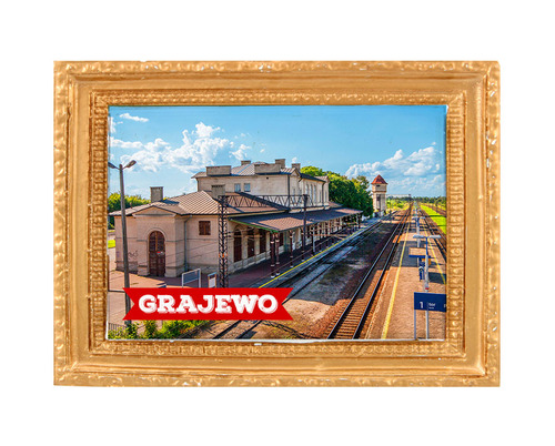 Polyresinowy magnes rama Grajewo