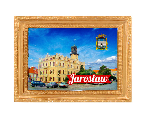 Polyresinowy magnes rama Jarosław