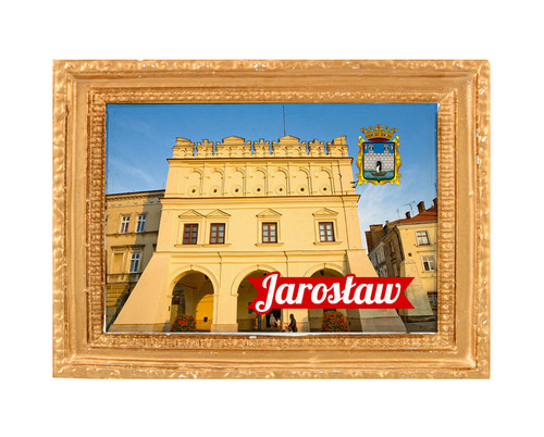 Polyresinowy magnes rama Jarosław