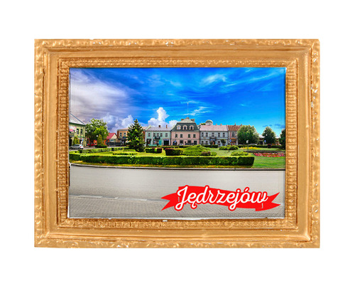 Polyresinowy magnes rama Jędrzejów