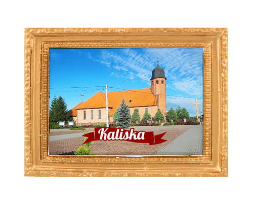Polyresinowy magnes rama Kaliska