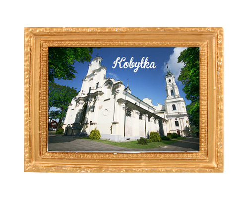 Polyresinowy magnes rama Kobyłka