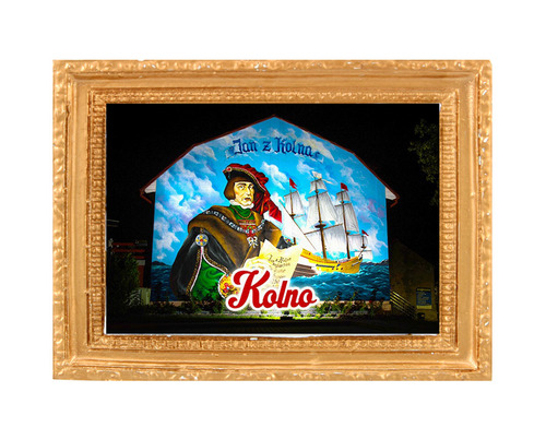 Polyresinowy magnes rama Kolno