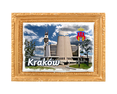 Polyresinowy magnes rama Kraków