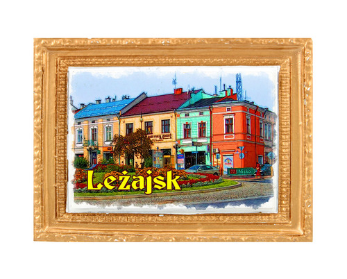 Polyresinowy magnes rama Leżajsk