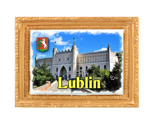 Polyresinowy magnes rama Lublin