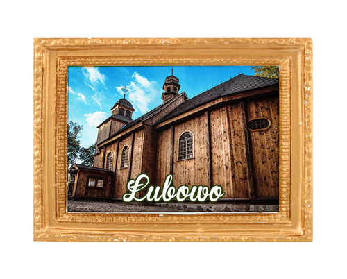 Polyresinowy magnes rama Łubowo