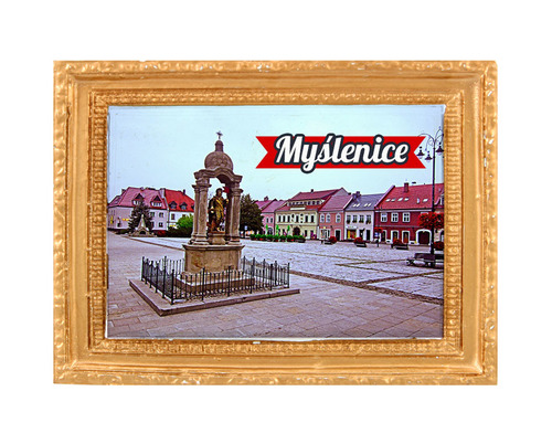 Polyresinowy magnes rama Myślenice