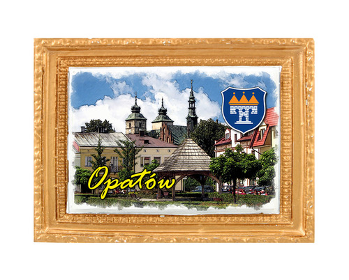 Polyresinowy magnes rama Opatów