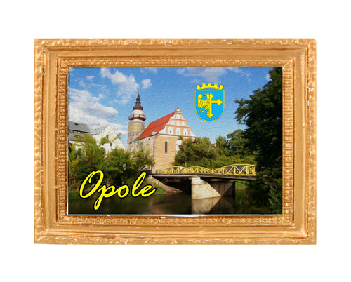 Polyresinowy magnes rama Opole