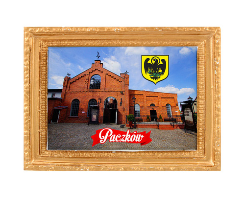 Polyresinowy magnes rama Paczków