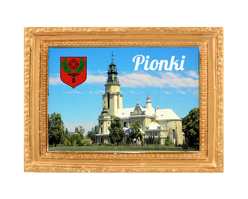 Polyresinowy magnes rama Pionki