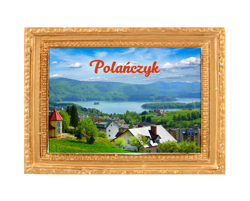 Polyresinowy magnes rama Polańczyk