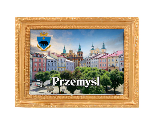 Polyresinowy magnes rama Przemyśl