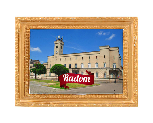 Polyresinowy magnes rama Radom