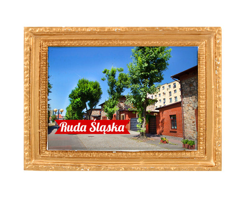 Polyresinowy magnes rama Ruda Śląska