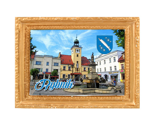Polyresinowy magnes rama Rybnik